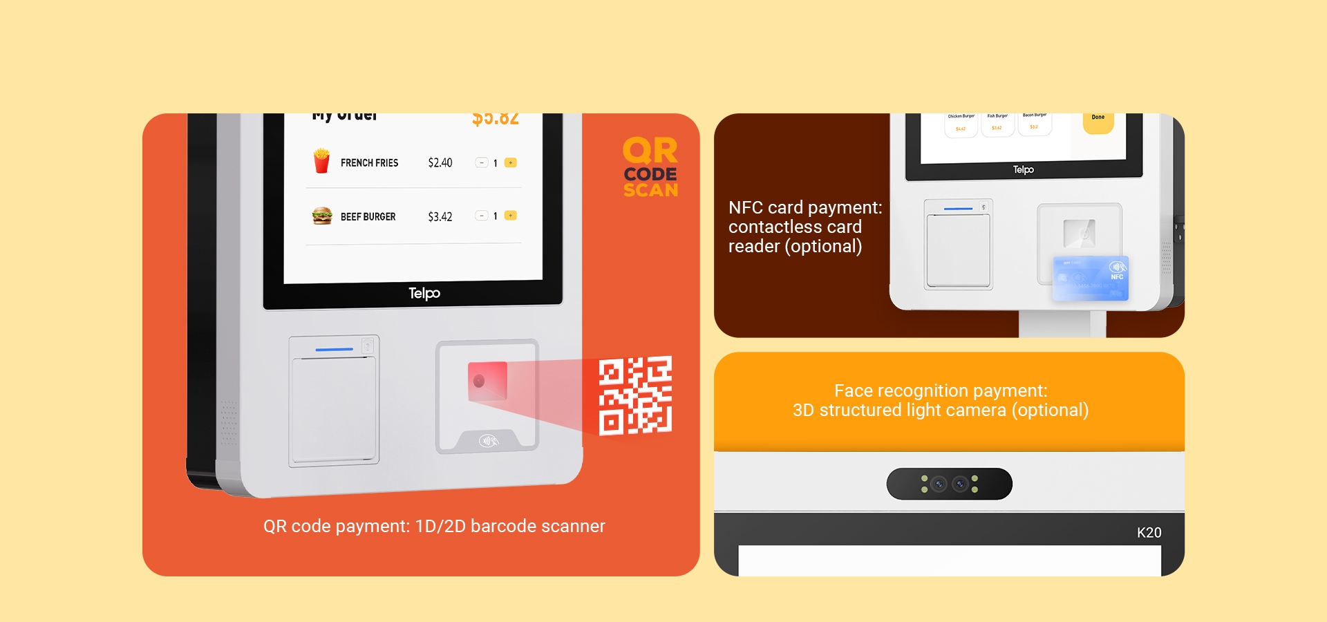 self service ordering kiosk